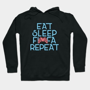 Eat. Sleep. FIFA. Repeat. Hoodie